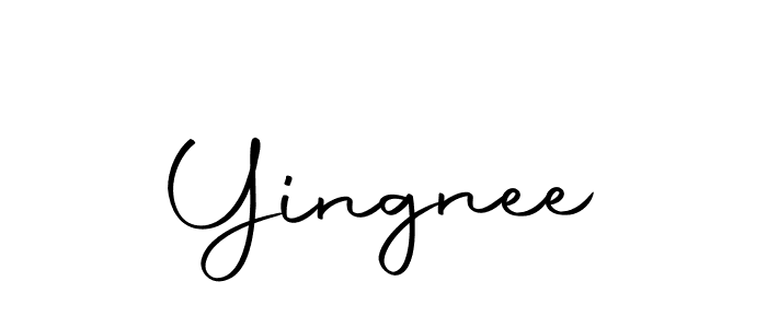 Create a beautiful signature design for name Yingnee. With this signature (Autography-DOLnW) fonts, you can make a handwritten signature for free. Yingnee signature style 10 images and pictures png