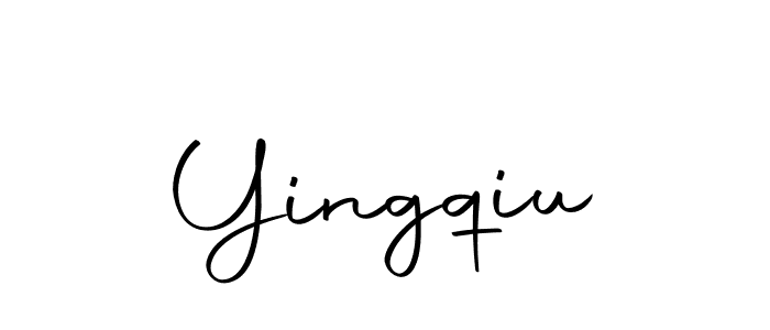 How to make Yingqiu name signature. Use Autography-DOLnW style for creating short signs online. This is the latest handwritten sign. Yingqiu signature style 10 images and pictures png