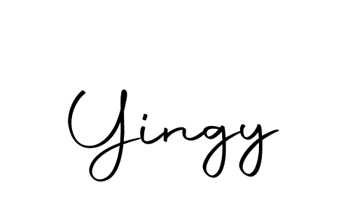 You can use this online signature creator to create a handwritten signature for the name Yingy. This is the best online autograph maker. Yingy signature style 10 images and pictures png