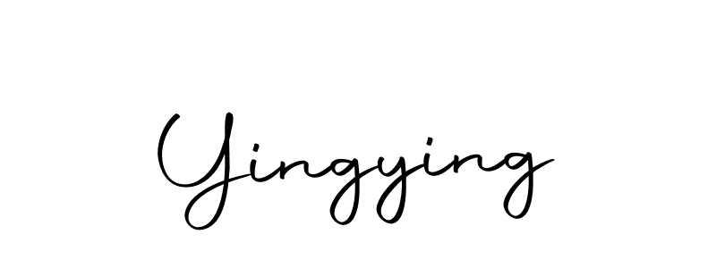 if you are searching for the best signature style for your name Yingying. so please give up your signature search. here we have designed multiple signature styles  using Autography-DOLnW. Yingying signature style 10 images and pictures png