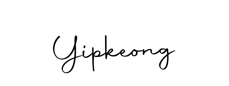 Use a signature maker to create a handwritten signature online. With this signature software, you can design (Autography-DOLnW) your own signature for name Yipkeong. Yipkeong signature style 10 images and pictures png