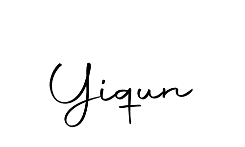 Autography-DOLnW is a professional signature style that is perfect for those who want to add a touch of class to their signature. It is also a great choice for those who want to make their signature more unique. Get Yiqun name to fancy signature for free. Yiqun signature style 10 images and pictures png