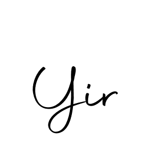 Yir stylish signature style. Best Handwritten Sign (Autography-DOLnW) for my name. Handwritten Signature Collection Ideas for my name Yir. Yir signature style 10 images and pictures png