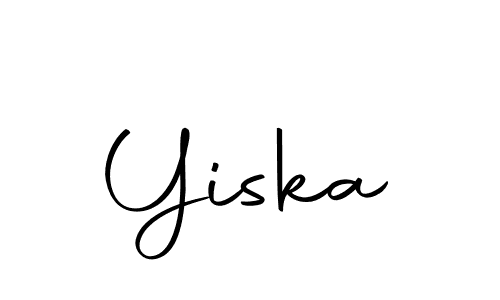 Yiska stylish signature style. Best Handwritten Sign (Autography-DOLnW) for my name. Handwritten Signature Collection Ideas for my name Yiska. Yiska signature style 10 images and pictures png