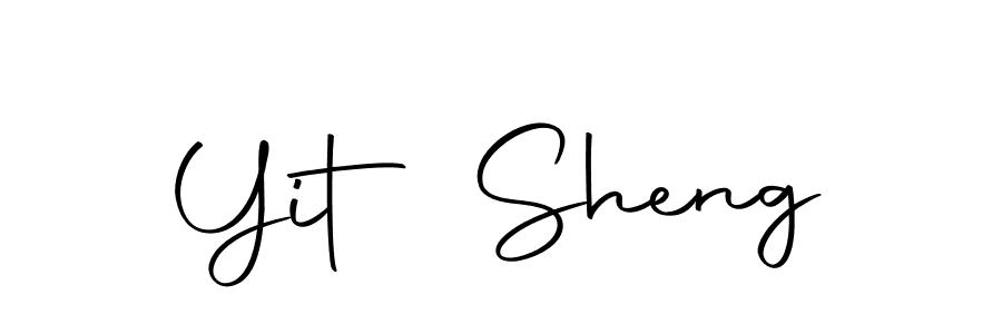 The best way (Autography-DOLnW) to make a short signature is to pick only two or three words in your name. The name Yit Sheng include a total of six letters. For converting this name. Yit Sheng signature style 10 images and pictures png