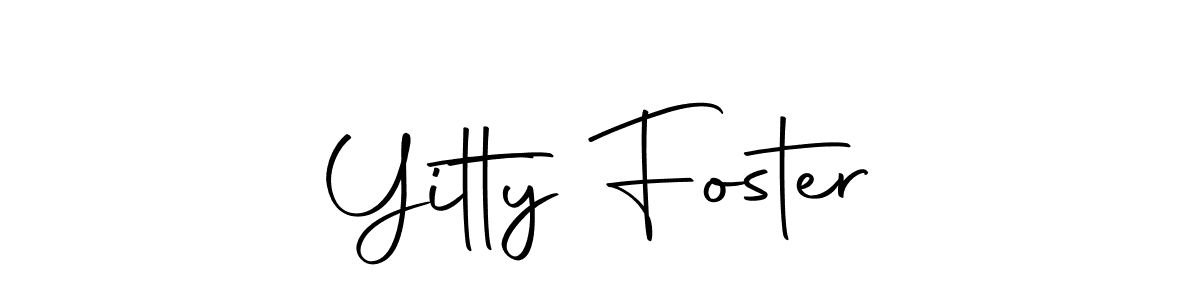 Use a signature maker to create a handwritten signature online. With this signature software, you can design (Autography-DOLnW) your own signature for name Yitty Foster. Yitty Foster signature style 10 images and pictures png