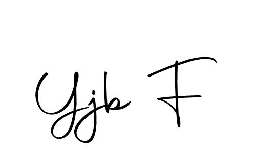 Similarly Autography-DOLnW is the best handwritten signature design. Signature creator online .You can use it as an online autograph creator for name Yjb F. Yjb F signature style 10 images and pictures png
