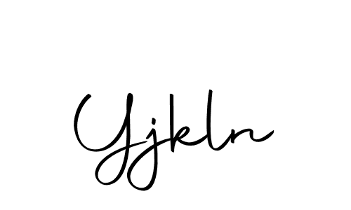 Design your own signature with our free online signature maker. With this signature software, you can create a handwritten (Autography-DOLnW) signature for name Yjkln. Yjkln signature style 10 images and pictures png