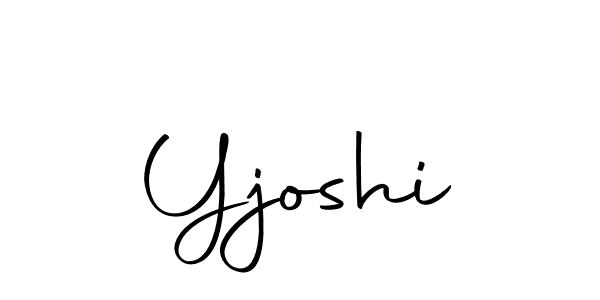 Yjoshi stylish signature style. Best Handwritten Sign (Autography-DOLnW) for my name. Handwritten Signature Collection Ideas for my name Yjoshi. Yjoshi signature style 10 images and pictures png