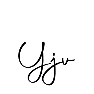 How to make Yjv signature? Autography-DOLnW is a professional autograph style. Create handwritten signature for Yjv name. Yjv signature style 10 images and pictures png