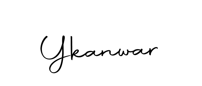 Design your own signature with our free online signature maker. With this signature software, you can create a handwritten (Autography-DOLnW) signature for name Ykanwar. Ykanwar signature style 10 images and pictures png