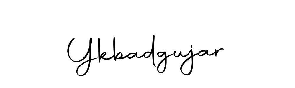 Ykbadgujar stylish signature style. Best Handwritten Sign (Autography-DOLnW) for my name. Handwritten Signature Collection Ideas for my name Ykbadgujar. Ykbadgujar signature style 10 images and pictures png