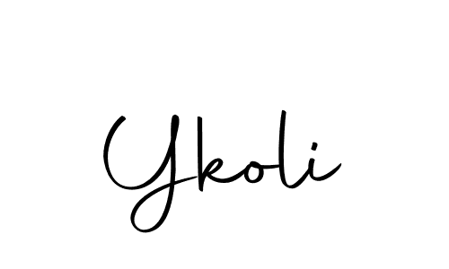 if you are searching for the best signature style for your name Ykoli. so please give up your signature search. here we have designed multiple signature styles  using Autography-DOLnW. Ykoli signature style 10 images and pictures png