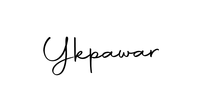 Create a beautiful signature design for name Ykpawar. With this signature (Autography-DOLnW) fonts, you can make a handwritten signature for free. Ykpawar signature style 10 images and pictures png
