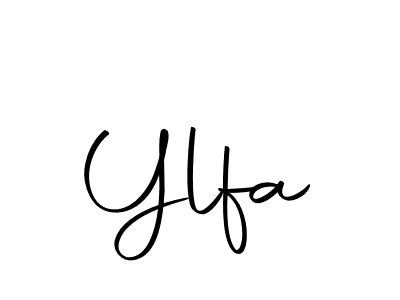 How to make Ylfa name signature. Use Autography-DOLnW style for creating short signs online. This is the latest handwritten sign. Ylfa signature style 10 images and pictures png