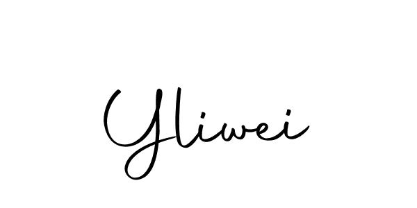 Make a beautiful signature design for name Yliwei. With this signature (Autography-DOLnW) style, you can create a handwritten signature for free. Yliwei signature style 10 images and pictures png