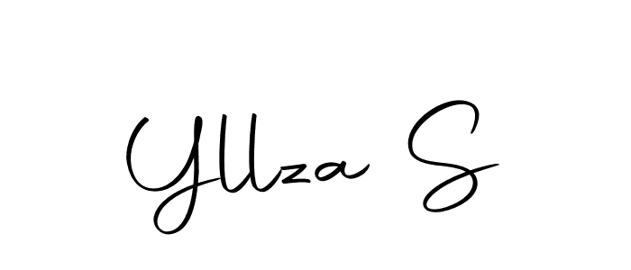Here are the top 10 professional signature styles for the name Yllza S. These are the best autograph styles you can use for your name. Yllza S signature style 10 images and pictures png