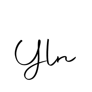 Make a beautiful signature design for name Yln. With this signature (Autography-DOLnW) style, you can create a handwritten signature for free. Yln signature style 10 images and pictures png