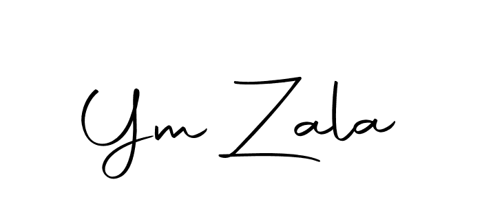 Make a beautiful signature design for name Ym Zala. Use this online signature maker to create a handwritten signature for free. Ym Zala signature style 10 images and pictures png