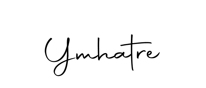 Design your own signature with our free online signature maker. With this signature software, you can create a handwritten (Autography-DOLnW) signature for name Ymhatre. Ymhatre signature style 10 images and pictures png