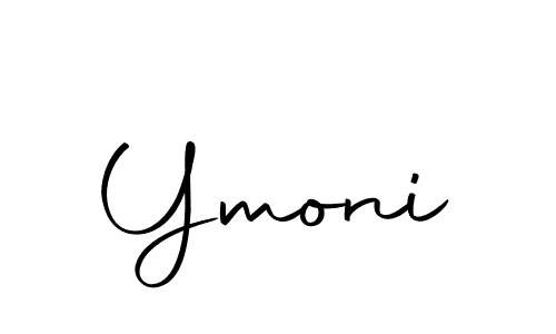 Design your own signature with our free online signature maker. With this signature software, you can create a handwritten (Autography-DOLnW) signature for name Ymoni. Ymoni signature style 10 images and pictures png