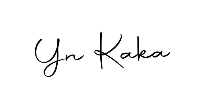 Similarly Autography-DOLnW is the best handwritten signature design. Signature creator online .You can use it as an online autograph creator for name Yn Kaka. Yn Kaka signature style 10 images and pictures png