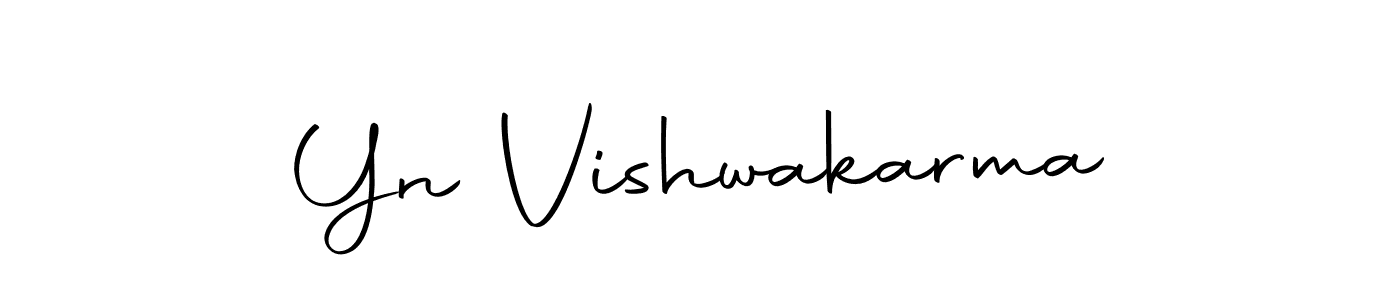 Make a beautiful signature design for name Yn Vishwakarma. Use this online signature maker to create a handwritten signature for free. Yn Vishwakarma signature style 10 images and pictures png