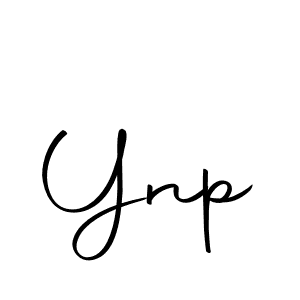 How to make Ynp signature? Autography-DOLnW is a professional autograph style. Create handwritten signature for Ynp name. Ynp signature style 10 images and pictures png