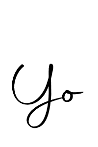 Yo stylish signature style. Best Handwritten Sign (Autography-DOLnW) for my name. Handwritten Signature Collection Ideas for my name Yo. Yo signature style 10 images and pictures png