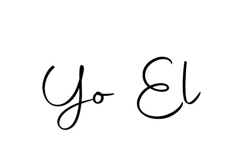 Make a short Yo El signature style. Manage your documents anywhere anytime using Autography-DOLnW. Create and add eSignatures, submit forms, share and send files easily. Yo El signature style 10 images and pictures png