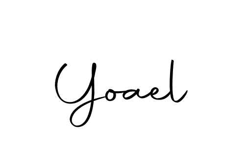 How to make Yoael name signature. Use Autography-DOLnW style for creating short signs online. This is the latest handwritten sign. Yoael signature style 10 images and pictures png