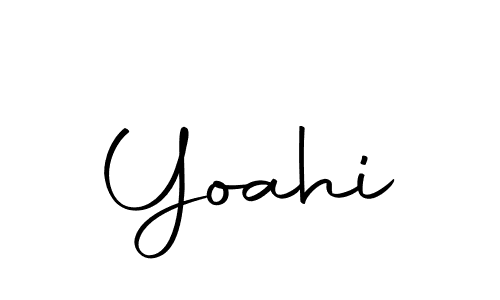 You should practise on your own different ways (Autography-DOLnW) to write your name (Yoahi) in signature. don't let someone else do it for you. Yoahi signature style 10 images and pictures png