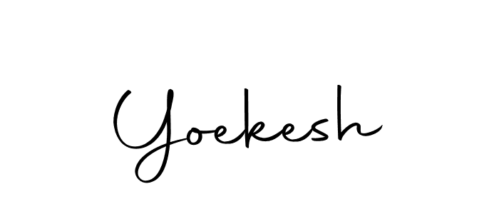 How to make Yoekesh signature? Autography-DOLnW is a professional autograph style. Create handwritten signature for Yoekesh name. Yoekesh signature style 10 images and pictures png