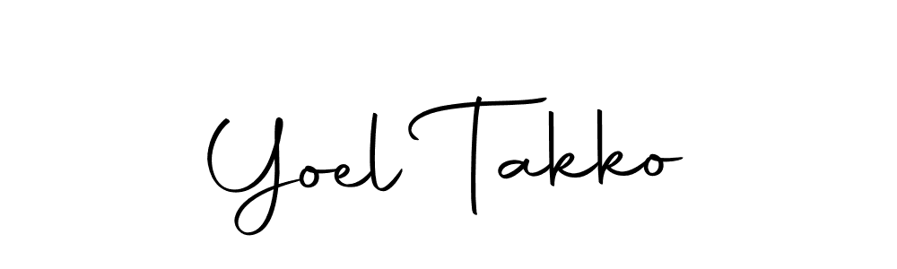 The best way (Autography-DOLnW) to make a short signature is to pick only two or three words in your name. The name Yoel Takko include a total of six letters. For converting this name. Yoel Takko signature style 10 images and pictures png