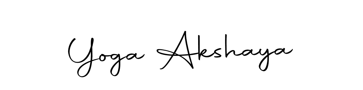 Yoga Akshaya stylish signature style. Best Handwritten Sign (Autography-DOLnW) for my name. Handwritten Signature Collection Ideas for my name Yoga Akshaya. Yoga Akshaya signature style 10 images and pictures png