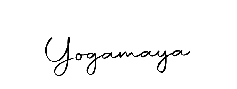 Make a beautiful signature design for name Yogamaya. With this signature (Autography-DOLnW) style, you can create a handwritten signature for free. Yogamaya signature style 10 images and pictures png