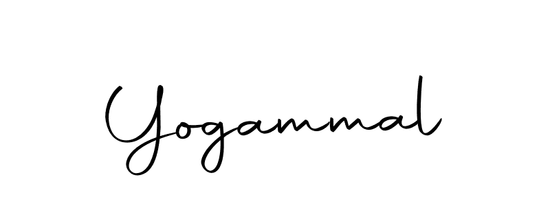 Design your own signature with our free online signature maker. With this signature software, you can create a handwritten (Autography-DOLnW) signature for name Yogammal. Yogammal signature style 10 images and pictures png