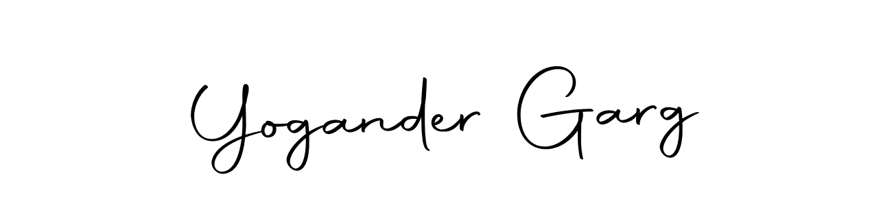 Make a short Yogander Garg signature style. Manage your documents anywhere anytime using Autography-DOLnW. Create and add eSignatures, submit forms, share and send files easily. Yogander Garg signature style 10 images and pictures png