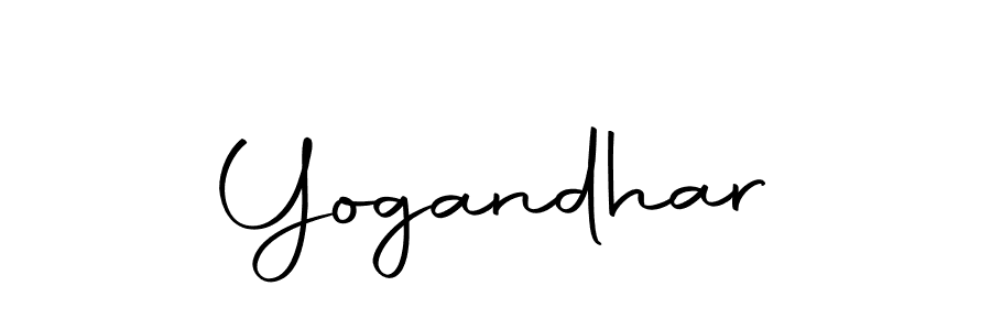 Make a beautiful signature design for name Yogandhar. Use this online signature maker to create a handwritten signature for free. Yogandhar signature style 10 images and pictures png