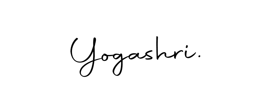 Create a beautiful signature design for name Yogashri.. With this signature (Autography-DOLnW) fonts, you can make a handwritten signature for free. Yogashri. signature style 10 images and pictures png