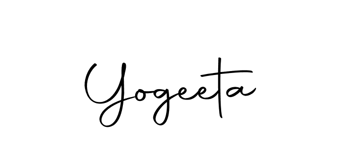 Make a beautiful signature design for name Yogeeta. Use this online signature maker to create a handwritten signature for free. Yogeeta signature style 10 images and pictures png