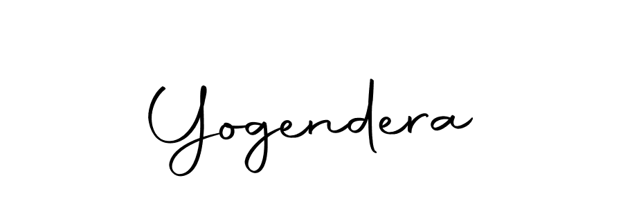 Use a signature maker to create a handwritten signature online. With this signature software, you can design (Autography-DOLnW) your own signature for name Yogendera. Yogendera signature style 10 images and pictures png