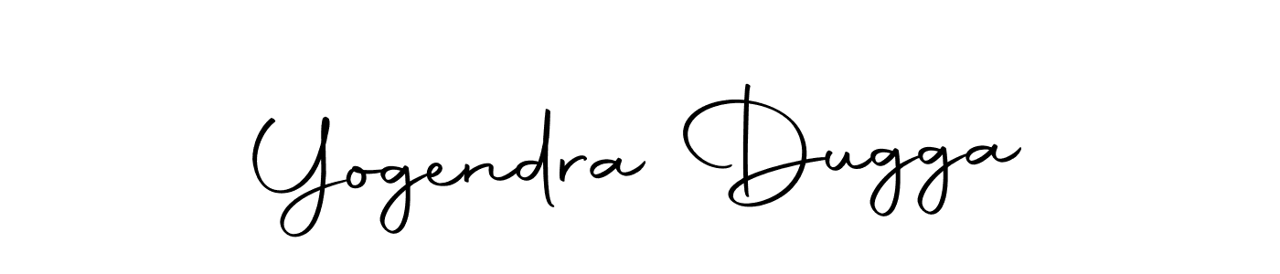 Create a beautiful signature design for name Yogendra Dugga. With this signature (Autography-DOLnW) fonts, you can make a handwritten signature for free. Yogendra Dugga signature style 10 images and pictures png