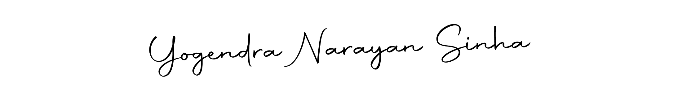 How to make Yogendra Narayan Sinha signature? Autography-DOLnW is a professional autograph style. Create handwritten signature for Yogendra Narayan Sinha name. Yogendra Narayan Sinha signature style 10 images and pictures png