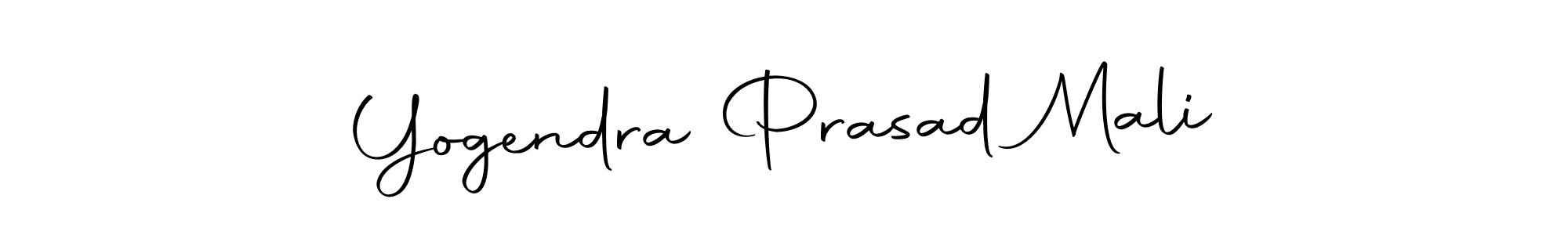How to make Yogendra Prasad Mali signature? Autography-DOLnW is a professional autograph style. Create handwritten signature for Yogendra Prasad Mali name. Yogendra Prasad Mali signature style 10 images and pictures png