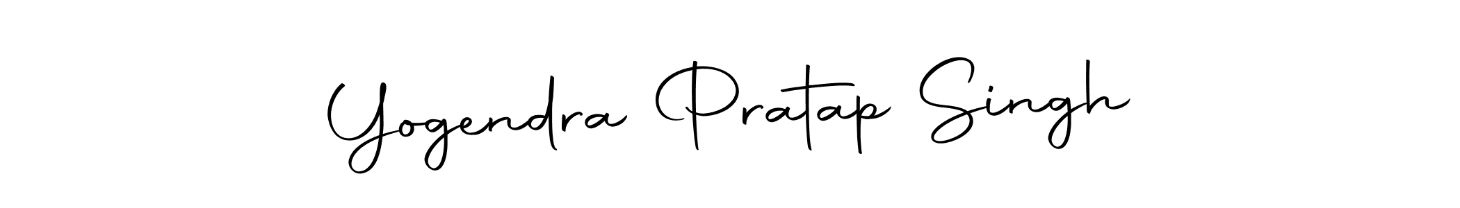 How to make Yogendra Pratap Singh name signature. Use Autography-DOLnW style for creating short signs online. This is the latest handwritten sign. Yogendra Pratap Singh signature style 10 images and pictures png