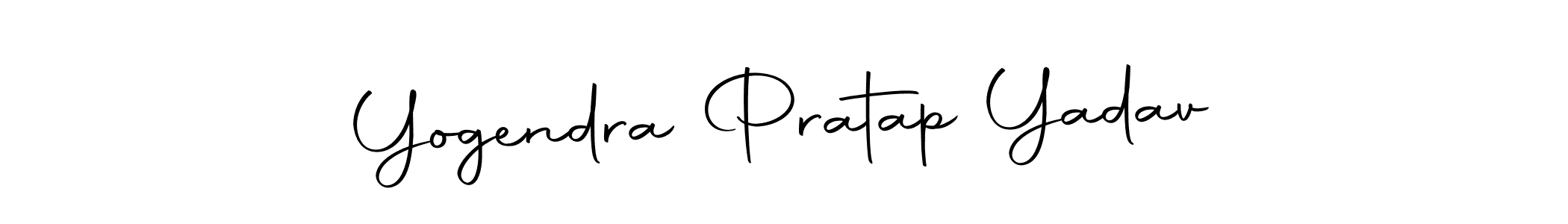 Design your own signature with our free online signature maker. With this signature software, you can create a handwritten (Autography-DOLnW) signature for name Yogendra Pratap Yadav. Yogendra Pratap Yadav signature style 10 images and pictures png