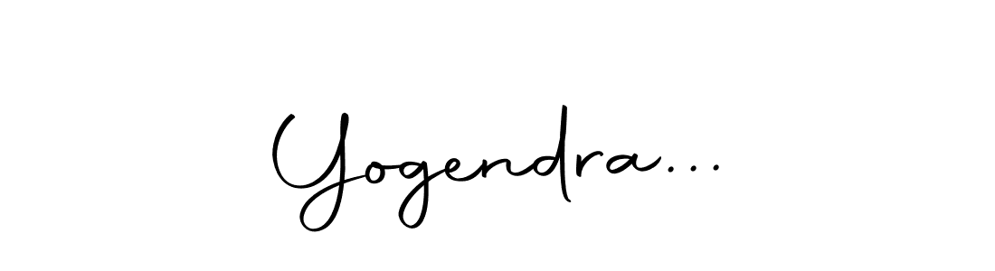 It looks lik you need a new signature style for name Yogendra.... Design unique handwritten (Autography-DOLnW) signature with our free signature maker in just a few clicks. Yogendra... signature style 10 images and pictures png