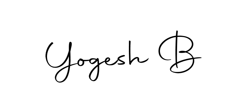 It looks lik you need a new signature style for name Yogesh B. Design unique handwritten (Autography-DOLnW) signature with our free signature maker in just a few clicks. Yogesh B signature style 10 images and pictures png
