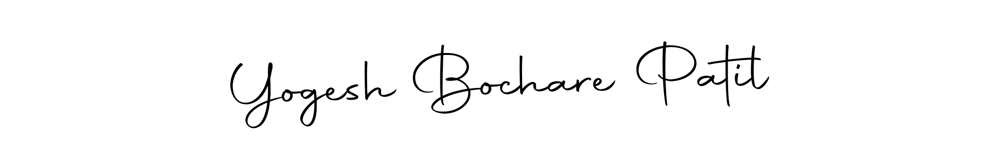You can use this online signature creator to create a handwritten signature for the name Yogesh Bochare Patil. This is the best online autograph maker. Yogesh Bochare Patil signature style 10 images and pictures png
